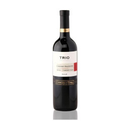 Trio Cabernet Sauvignon - Cabernet Franc - Shiraz 750 ml - Vino Tinto