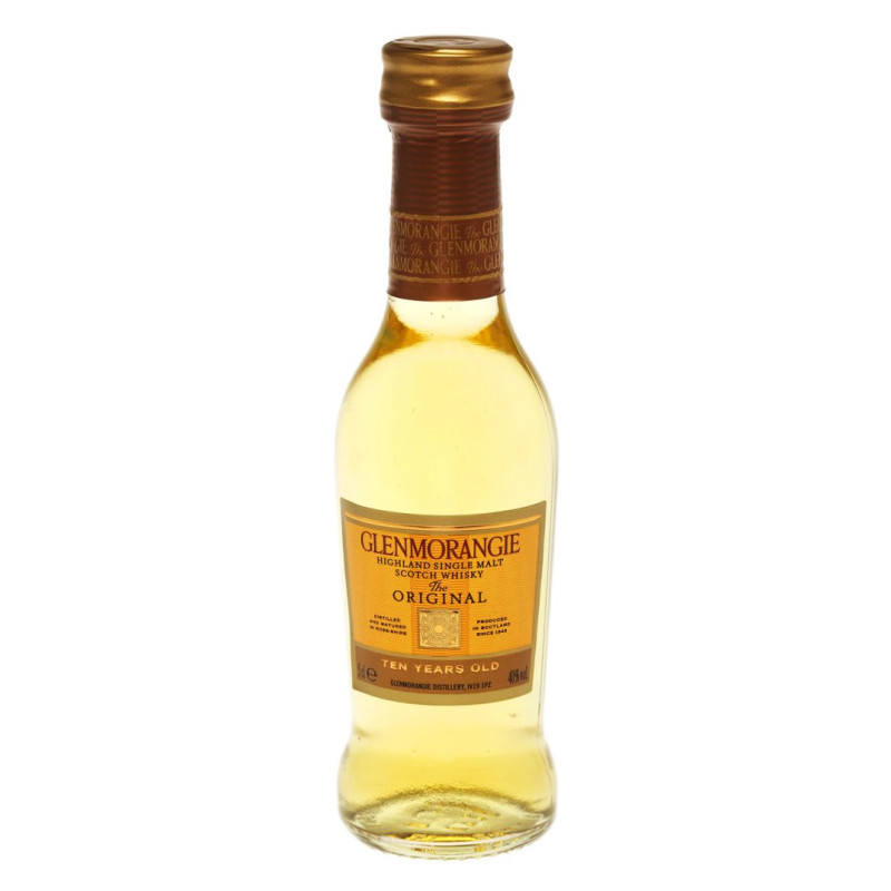 Glenmorangie Original 10 Años 50 ml - Single Malt Whisky - Licores Miniatura