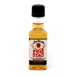 Jim Beam Red Stag Black Cherry 50 ml - Bourbon Whiskey