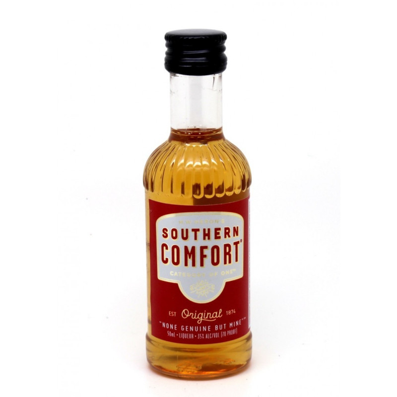 Southern Comfort 50 ml - Bourbon Whiskey - Licores Miniatura