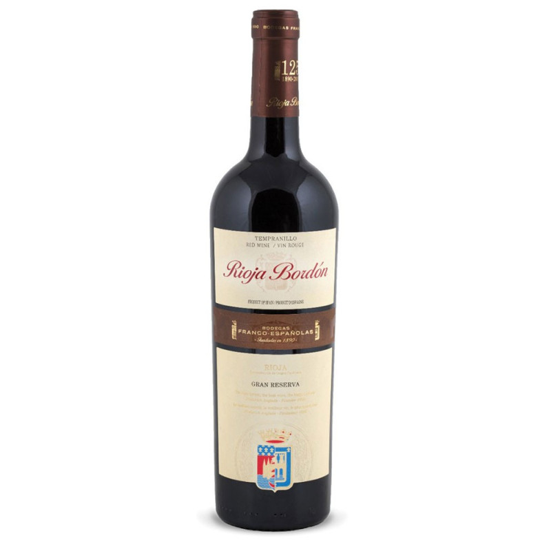 Rioja Bordon Gran Reserva 750 ml - Vino Tinto