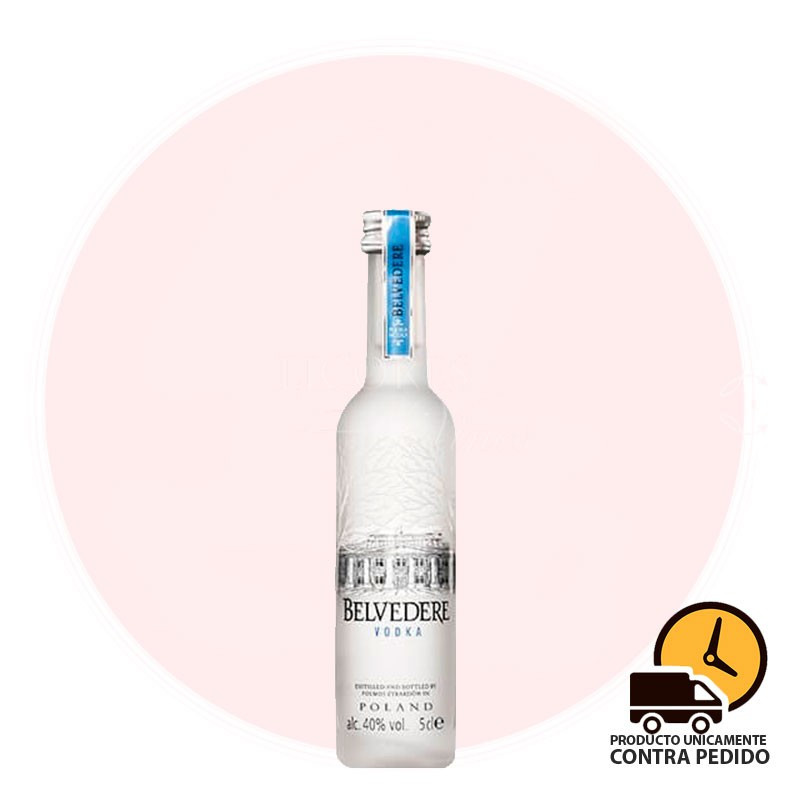 Belvedere 50 ml - Vodka - Licores Miniatura
