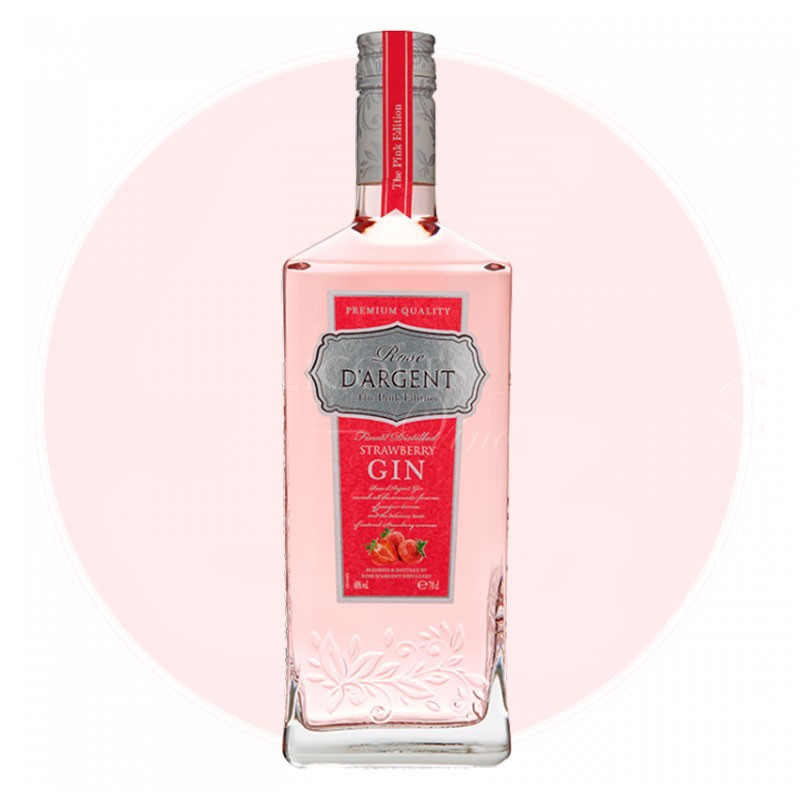 D´Argent Pink Strawberry Gin 700 ml