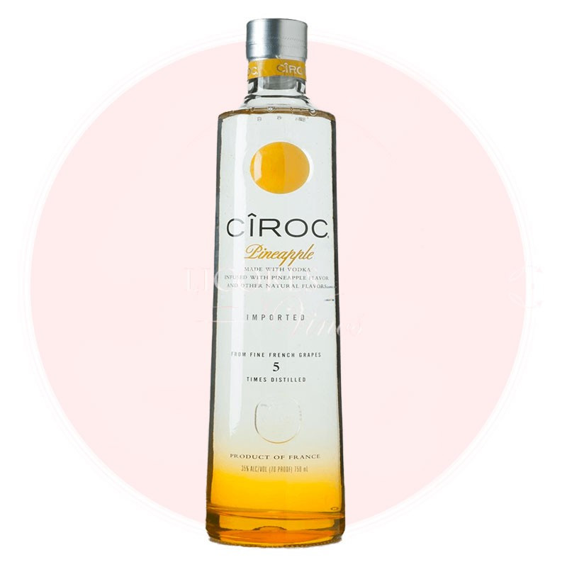 Ciroc Pineapple Spirit Drink 1000 ml - Vodka
