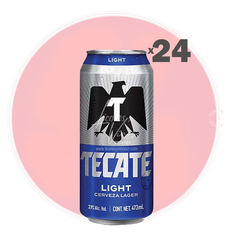Tecate Light Twist 473 ml (lata) - Cerveza Importada