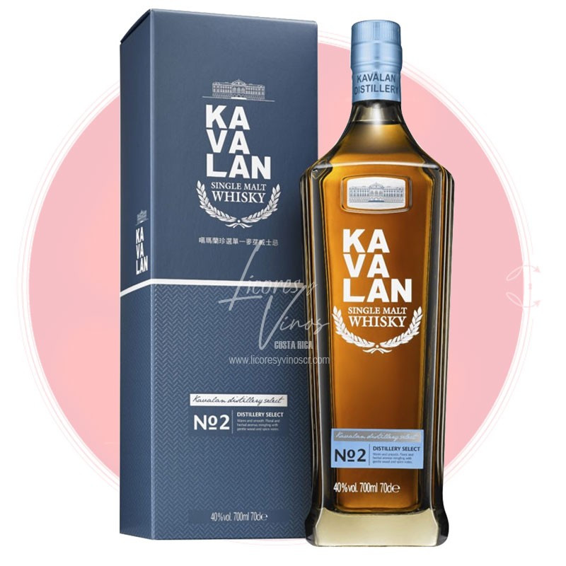 Kavalan Distillery Select No. 2, 700 ml - Single Malt Whisky