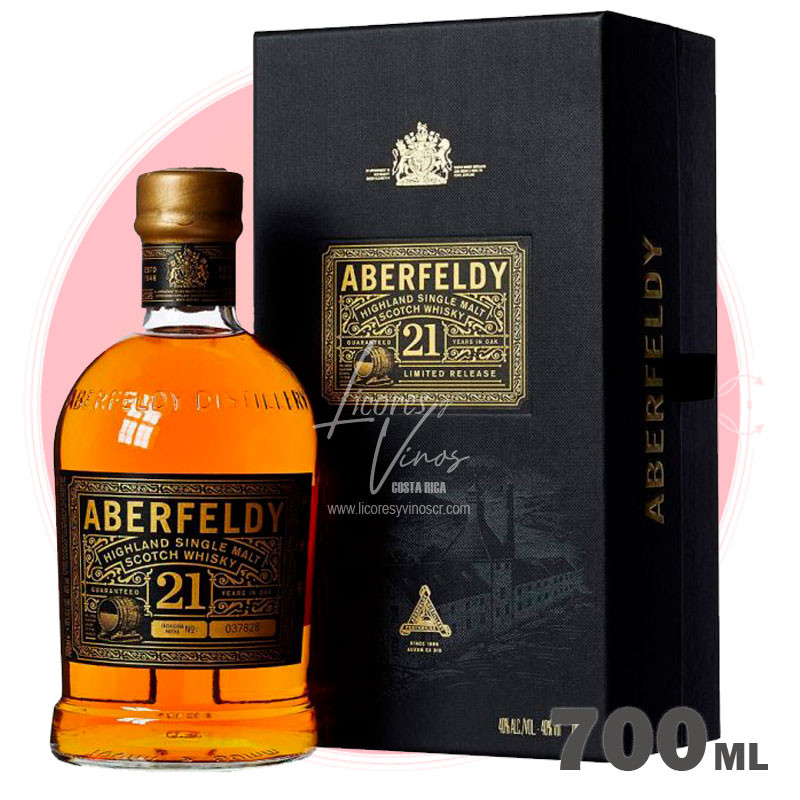 Aberfeldy 21 Años 700 ml - Single Malt Whisky
