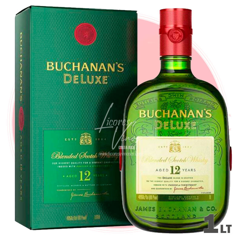 Buchanans de Luxe 12 Años 1000 ml - Blended Scotch Whisky