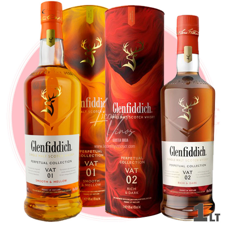 Glenfiddich VAT 01 y 02 Perpetual Collection - Single Malt Whisky