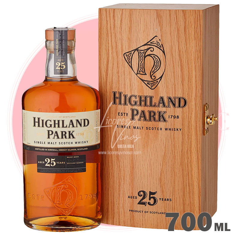 Highland Park 25 años 700 ml -  Single Malt Whisky