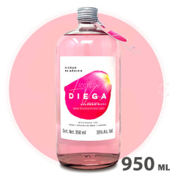 Diega Rose Gin 950 ml - Ginebra