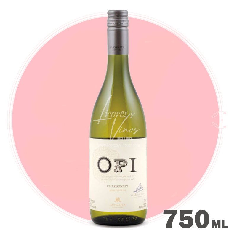 La Mascota OPI Chardonnay 750 ml - Vino Blanco