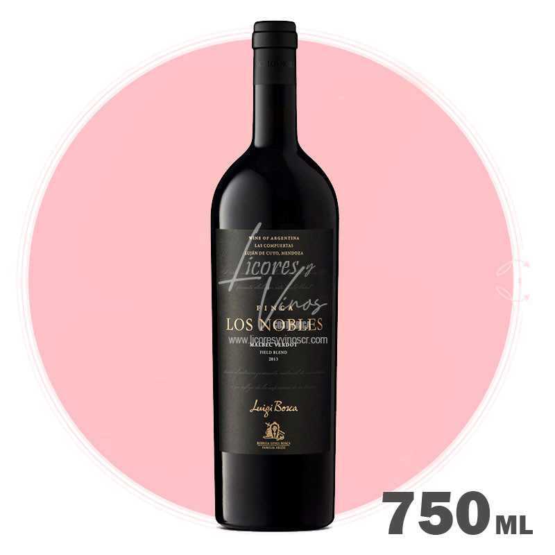 Luigi Bosca Nobles Malbec - Verdot 750 ml - Vino Tinto