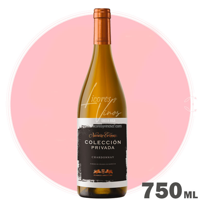 Navarro Correas Coleccion Privada Chardonnay 750 ml - Vino Blanco