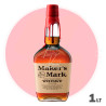 Maker's Mark Kentucky Straight Bourbon 1000 ml - Bourbon Whiskey