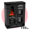 Jack Daniels N7 Tennessey Whiskey 750 ml + 2 vasos