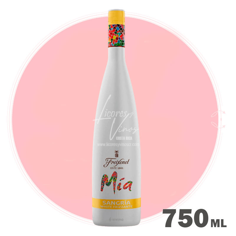 Mia Sangria White Frizzante 750 ml - Sangria Blanca