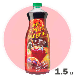Sangria Don Simon Tinto (PET) 1500 ml - Sangria Tinta