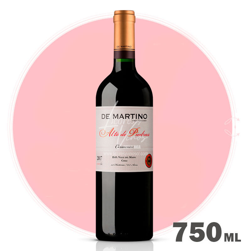 De Martino Alto de Piedras Carmenere 750 ml - Vino Tinto
