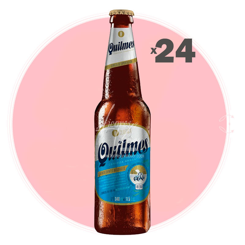 Quilmes Clasica 340 ml - Cerveza Importada