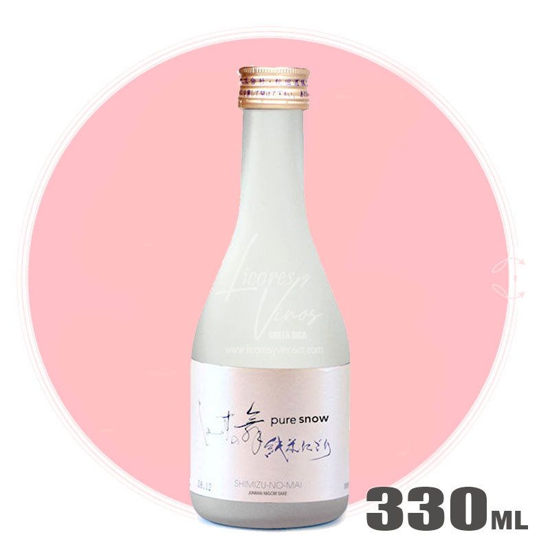 Shimizu no mai Pure Snow Nigori Premium 330 ml -Sake