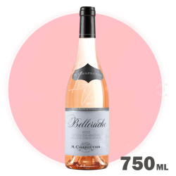 M. Chapoutier Belleruche Cotes Du Rhone Rose 750 ml - Vino Rosado