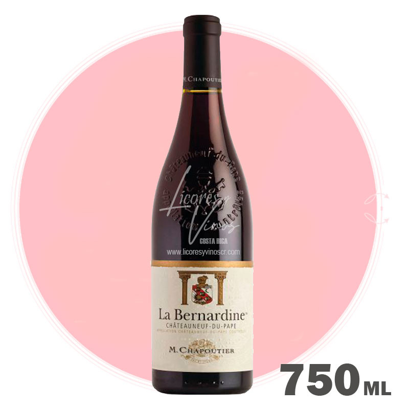 M. Chapoutier La Bernardine Chateauneuf Du Pape 750 ml - Vino Tinto