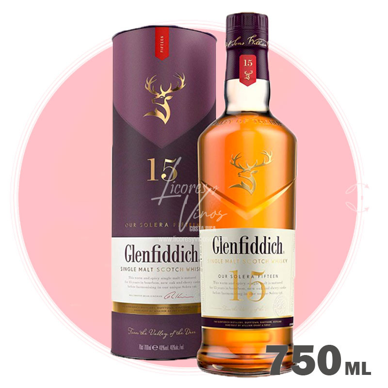Glenfiddich 15 años 750 ml - Single Malt Whisky