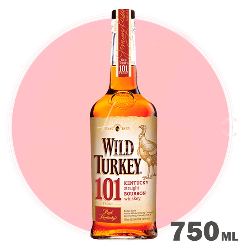 Wild Turkey Kentucky Straight 101 proof (50.5%-gl) 750 ml - Bourbon