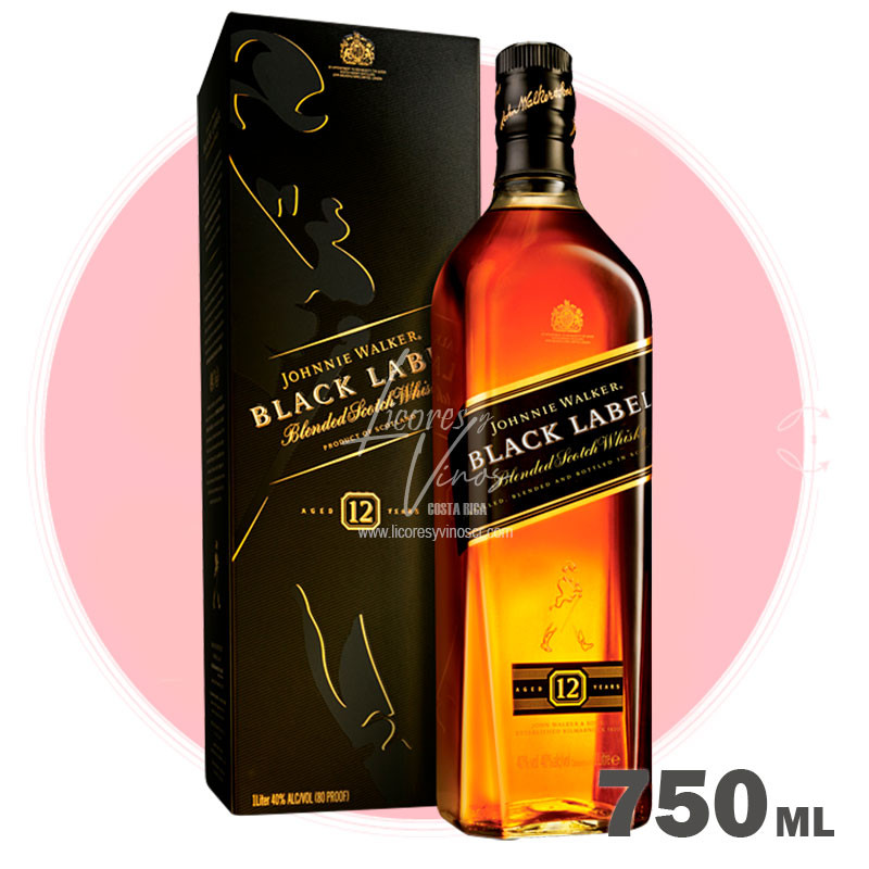 Johnnie Walker Black Label 750 ml - Blended Scotch Whisky