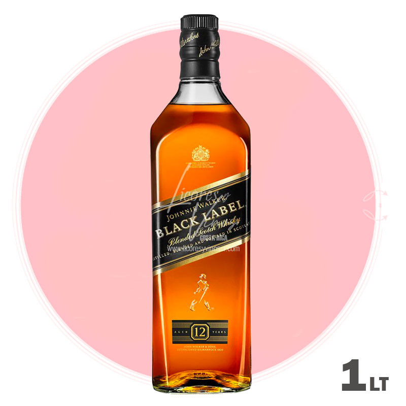 Johnnie Walker Black Label 1000 ml - Blended Scotch Whisky