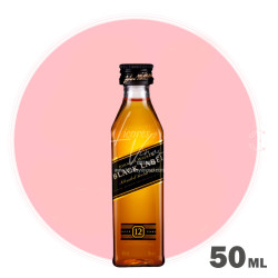 Johnnie Walker Black Label Blended Scotch Whisky 50 ml - Licores Miniatura