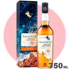 Talisker 10 años 750 ml - Single Malt Scotch Whisky