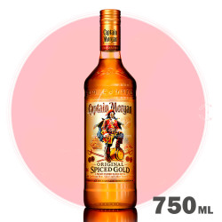 Captain Morgan Spiced Rum 750 ml - Ron Oscuro
