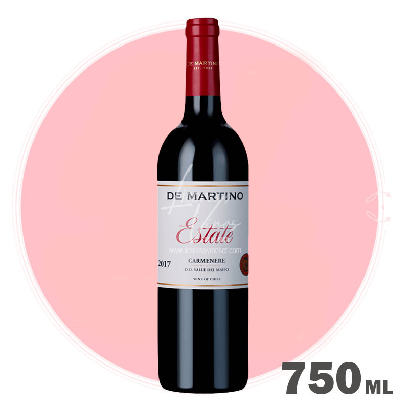 De Martino Estate Carmenere 750 ml - Vino Tinto