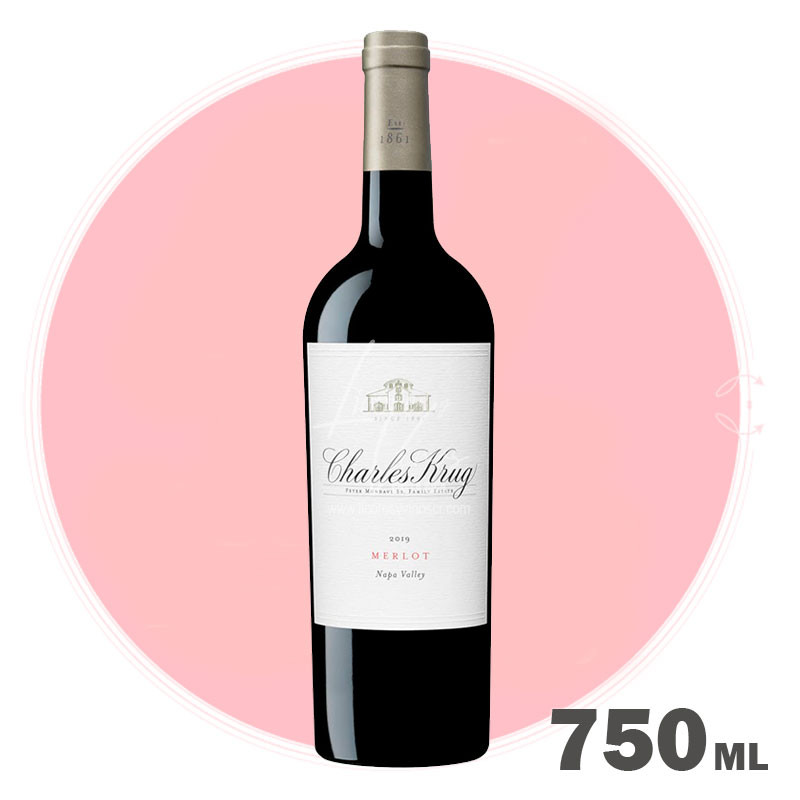 Charles Krug Merlot Napa Valley 750 ml - Vino Tinto