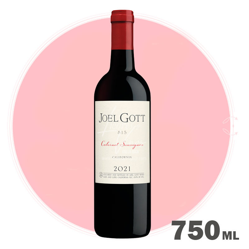 Joel Gott 815 Cabernet Sauvignon 750 ml - Vino Tinto