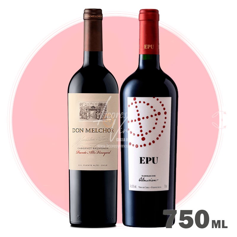 Don Melchor Cabernet Sauvignon + Almaviva Epu - Two Pack - Vinos Tintos