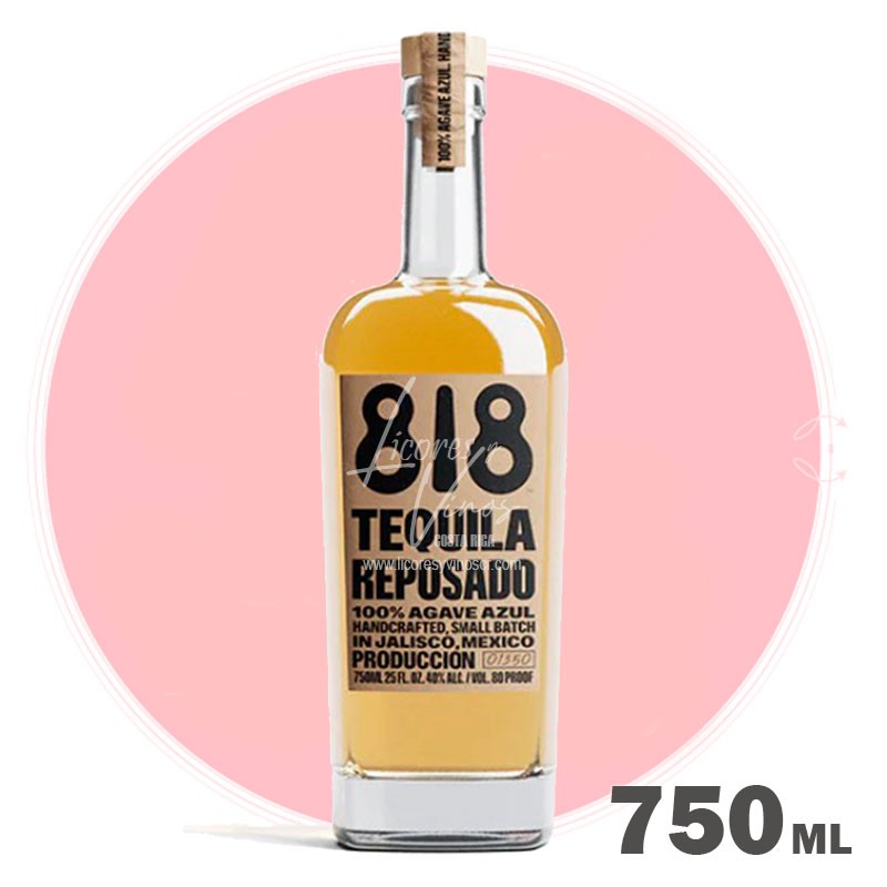 Tequila 818 Reposado 750 ml