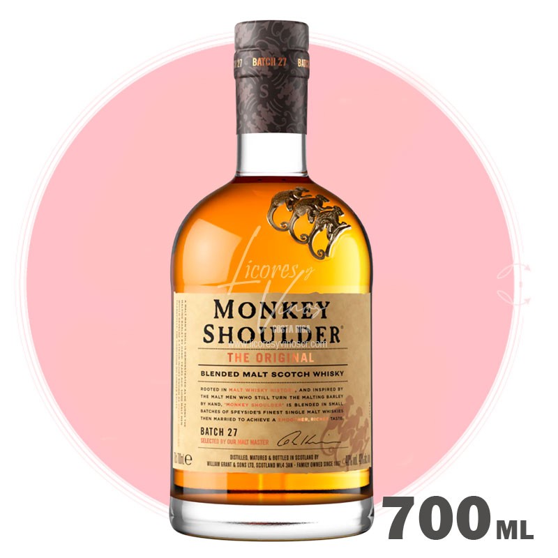 Monkey Shoulder Whisky 700 ml - Blended Malt Whisky