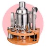 Set de Herramientas para Bar con base de madera