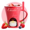 Taza Roja para Fondue