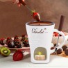 Taza Blanca para Fondue