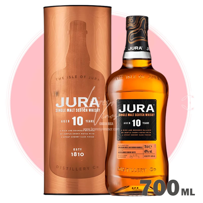 Jura 10 años 700 ml - Single Malt Whisky