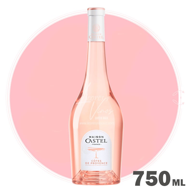 Maison Castel Cotes de Provence Grenache Rose 750 ml - Vino Rosado