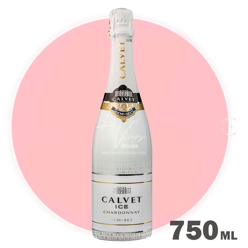 Calvet Ice Chardonnay Demi Sec 750 ml - Vino Espumante
