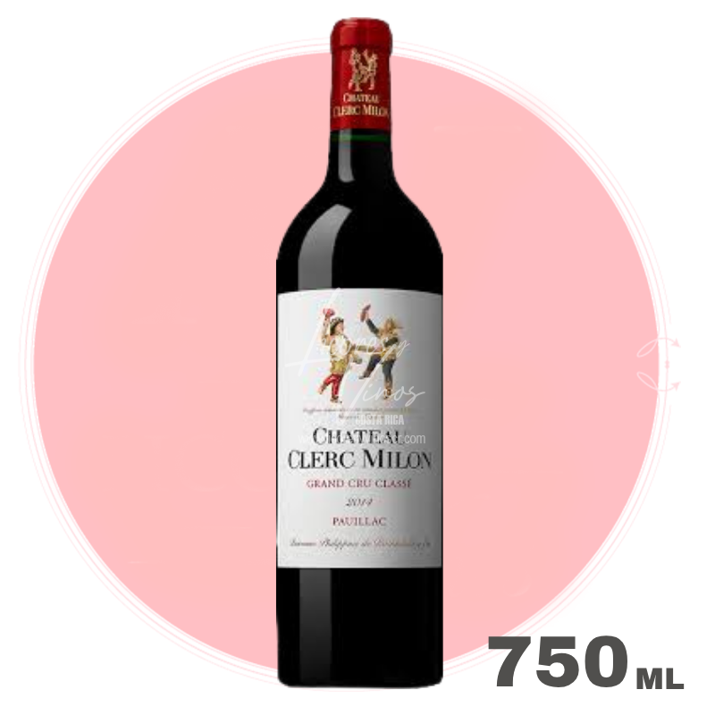 Chateau Clerc Milon 2014 (Grand Cru Classe) 750 ml - Vino Tinto