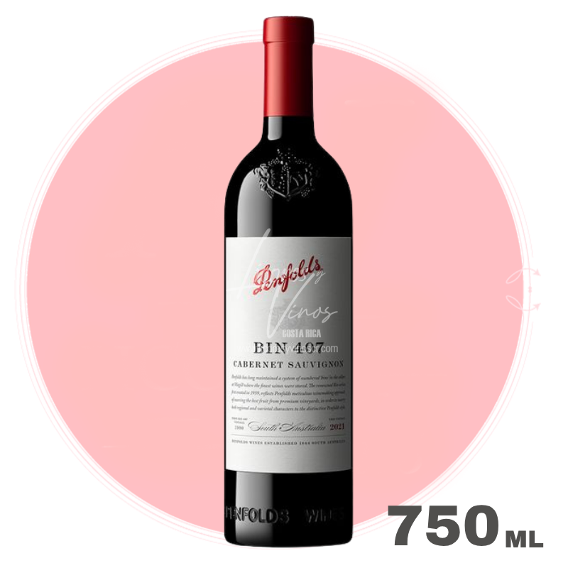Penfolds Bin 407 Cabernet Sauvignon 750 ml - Vino Tinto