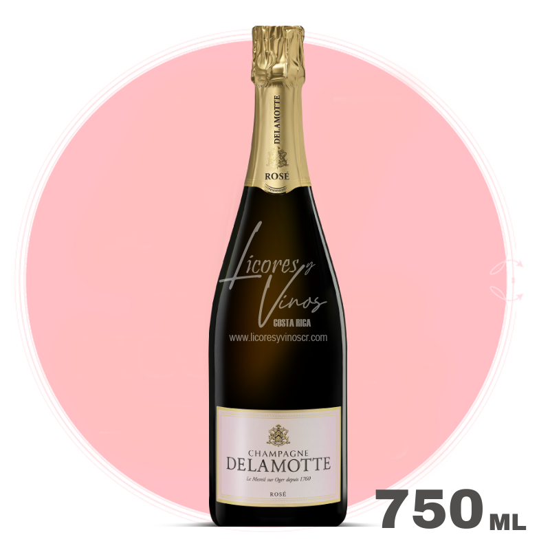 Delamotte Rose Brut, AOC Champagne 750 ml