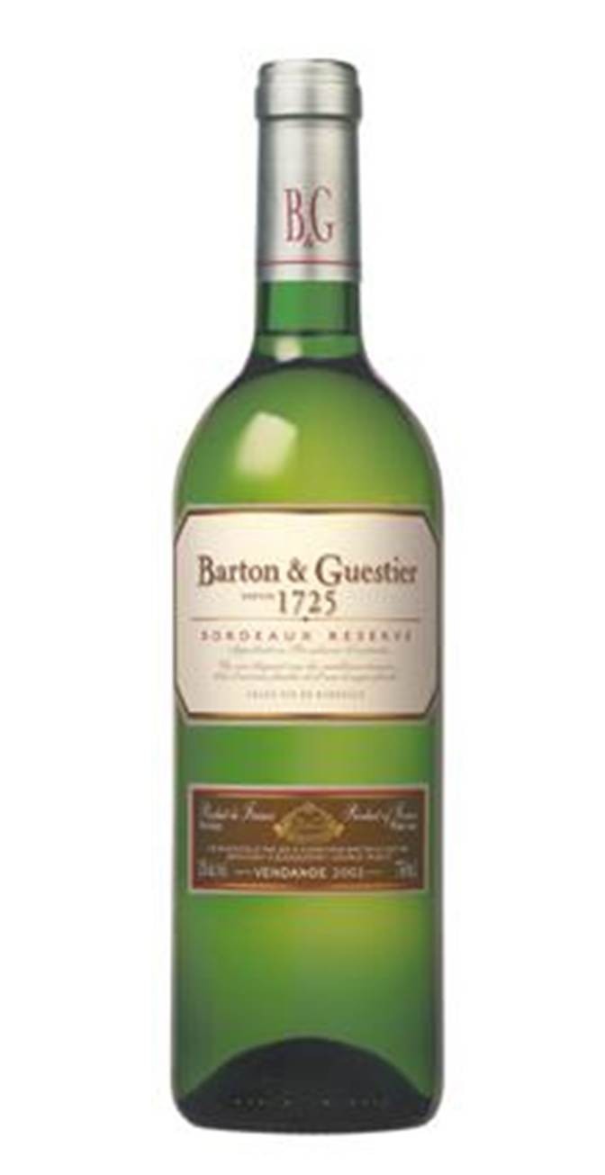 B&G 1725 Bordeaux Blanc 750 ml - Vino Blanco